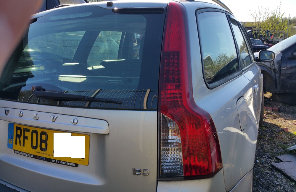 Volvo V50 SE D Rear Tail Light Drivers